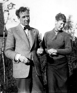 Kees Royaards en Rensina ten Holt samen